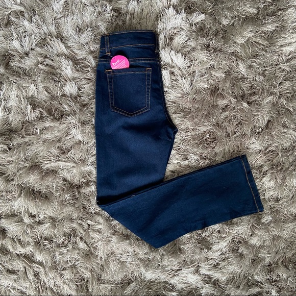 Children Place girls skinny, zip fly with button denim blue jeans. Size 10. NWT. - Picture 2 of 11